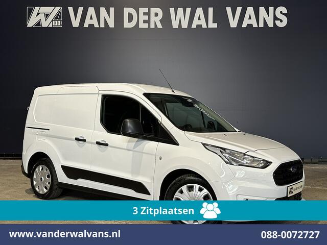 Ford TRANSIT CONNECT 1.5 EcoBlue 101pk L1H1 Inrichting Euro6 Airco | 3-Zits | Camera | Navigatie | Apple Carplay | Android Auto Cruisecontrol, Parkeersensoren, Verwarmde voorruit, bijrijdersbank