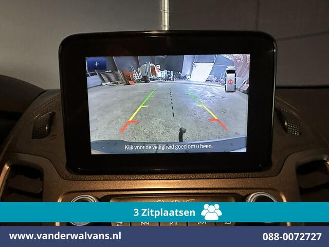 Ford TRANSIT CONNECT 1.5 EcoBlue 100pk L1H1 Euro6 Airco | 3-Zits | Camera | Navigatie | LED | Cruisecontrol | Verwarmde voorruit Stoelverwarming, Trekhaak, Parkeersensoren, Bijrijdersbank