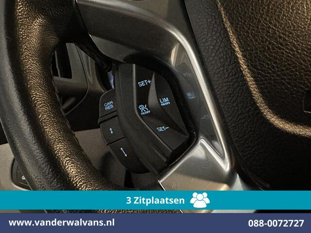 Ford TRANSIT CONNECT 1.5 EcoBlue 100pk L1H1 Euro6 Airco | 3-Zits | Camera | Navigatie | LED | Cruisecontrol | Verwarmde voorruit Stoelverwarming, Trekhaak, Parkeersensoren, Bijrijdersbank