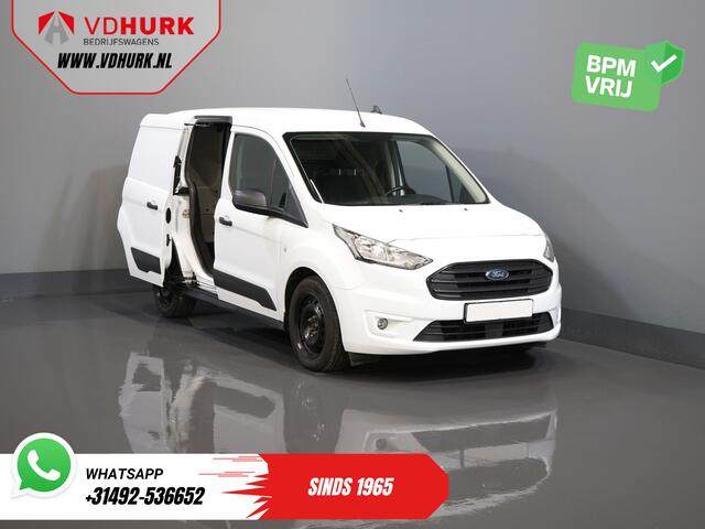 Ford TRANSIT CONNECT 1.0 Ecoboost 100 pk Trend BENZINE BPM VRIJ! Standkachel/ Stoelverw./ PDC/ Cruise/ Trekhaak/ Airco