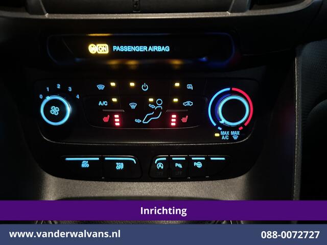 Ford TRANSIT CONNECT 1.5 EcoBlue 120pk L1H1 inrichting Euro6 Airco | Camera | Navigatie | Cruiscontrol stoelverwarming, Verwarmde voorruit, Parkeersensoren