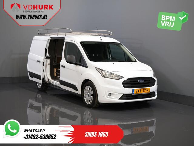 Ford TRANSIT CONNECT 1.5 TDCI 100 pk L2 Imperiaal/ Inrichting/ Trekhaak/ Cruise/ PDC/ Airco