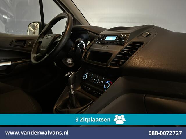 Ford TRANSIT CONNECT 1.5 EcoBlue L1H1 Euro6 Airco | 3-Zits | Trekhaak | Parkeersensoren | Verwarmde voorruit Bijrijdersbank