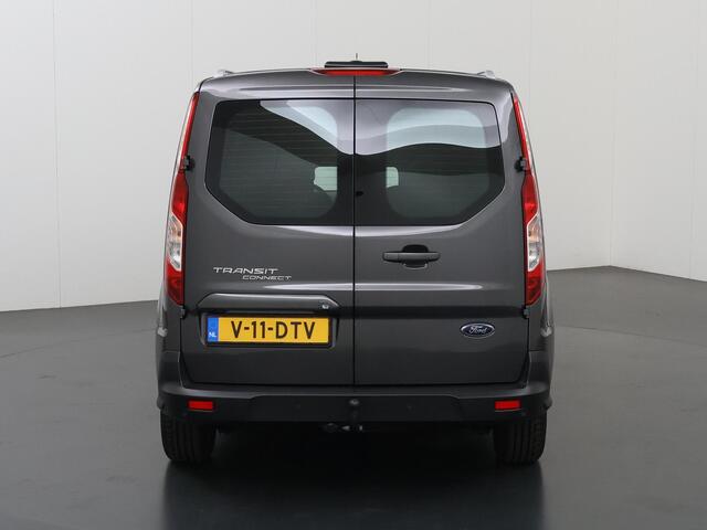 Ford TRANSIT CONNECT 1.5 ECOBLUE | L2 LIMITED | AUTOMAAT | BI-XENON | STOELVERWARMING | CAMERA | PARKEERSENSOREN ACHTER | NAVIGATIE | AUTOMATSICHE AIRCO | CRUISE CONTROL | TREKHAAK | CARPLAY / ANDROID AUTO | METALLIC