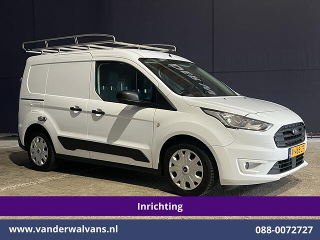 Ford TRANSIT CONNECT 1.5 EcoBlue L1H1 Inrichting Euro6 Airco | Imperiaal | Trekhaak | Cruisecontrol | Verwarmde voorruit Zijdeur