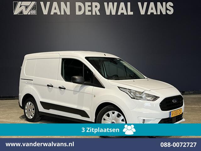 Ford TRANSIT CONNECT 1.5 EcoBlue 100pk L1H1 Euro6 Airco | 3-Zits | Camera | Navigatie | Cruisecontrol Parkeersensoren, verwarmde voorruit