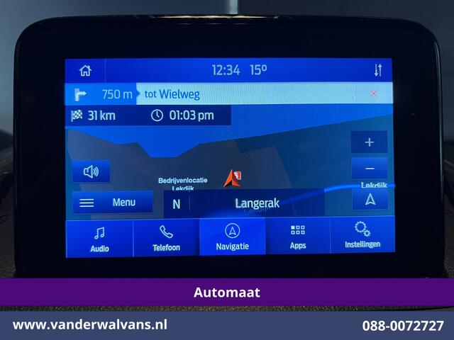 Ford TRANSIT CONNECT 1.5 EcoBlue 100pk Automaat L2H1 Euro6 Airco | Navigatie | Cruisecontrol | Camera Parkeersensoren, Trekhaak, Sidebars, verwarmde voorruit