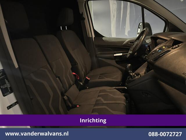Ford TRANSIT CONNECT 1.5 TDCI 101pk L1H1 Inrichting Euro6 Airco | 3-Zits | Cruisecontrol | Trekhaak Verwarmde voorruit, Bijrijdersbank