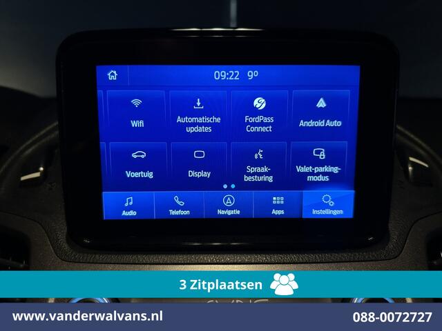 Ford TRANSIT CONNECT 1.5 EcoBlue 120pk L2H1 Euro6 Airco | 3-Zits | Camera | Navigatie | Android Auto | Stoelverwarming Verwarmde voorruit, Parkeersensoren, Bijrijdersbank