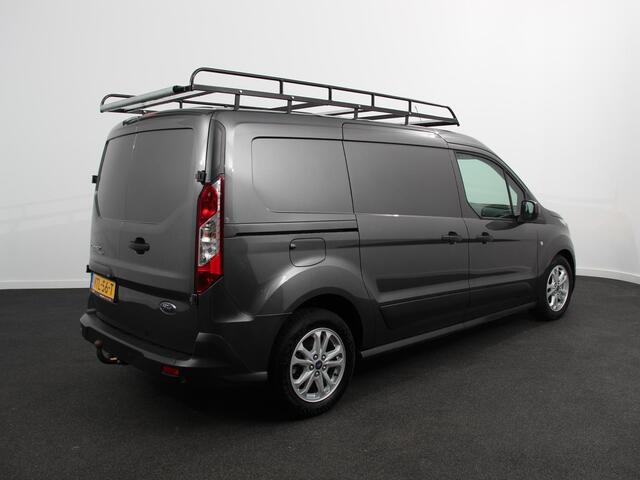 Ford TRANSIT CONNECT 100pk Automaat L2 Trend | Navigatie | Camera | Imperiaal met ladder rol | Cruise control | Trekhaak | 3-Zits | Airco | DAB+ | Euro6