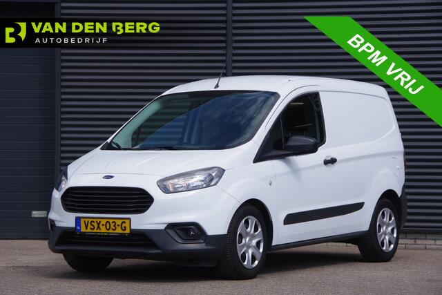 Ford TRANSIT COURIER 1.5 TDCI Trend Duratorq S&S 100PK, AIRCO, DAB+, SCHUIFDEUR, LEDEREN STUURWIEL, BLUETOOTH