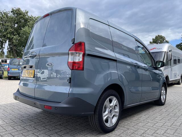 Ford TRANSIT COURIER 1.5 TDCI Limited / euro 6 diesel / bpm vrij / vaste prijs rijklaar ¤ 8950 ex btw / airco / cruise / navigatie / grijs blauw metallic / parkeersensoren achter !