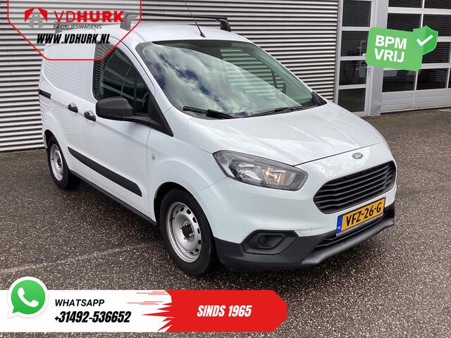 Ford TRANSIT COURIER 1.0 EcoBoost 100 pk Trend Benzine BPM VRIJ 2xSchuifdeur/ Airco/ Camera/ Trekhaak/ Dakdragers