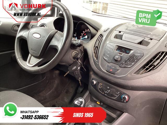 Ford TRANSIT COURIER 1.0 EcoBoost 100 pk Trend Benzine BPM VRIJ 2xSchuifdeur/ Airco/ Camera/ Trekhaak/ Dakdragers