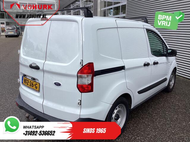 Ford TRANSIT COURIER 1.0 EcoBoost 100 pk Trend Benzine BPM VRIJ 2xSchuifdeur/ Airco/ Camera/ Trekhaak/ Dakdragers
