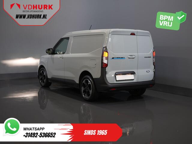 Ford TRANSIT COURIER E-Transit Limited 44 kWh 292 km WLTP Garantie/ Snellader/ Adapt.Cruise/ Stoelverw./ Stuurverw./ Carplay/ Camera/ Climate/ PDC/ LMV