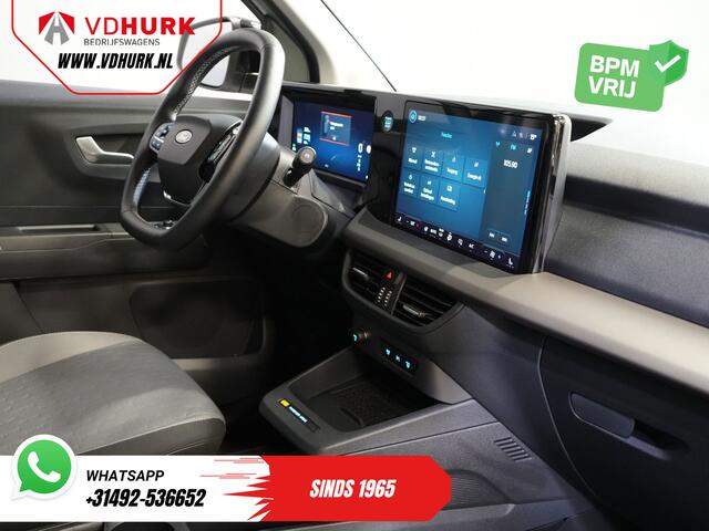 Ford TRANSIT COURIER E-Transit Limited 44 kWh 292 km WLTP Garantie/ Snellader/ Adapt.Cruise/ Stoelverw./ Stuurverw./ Carplay/ Camera/ Climate/ PDC/ LMV