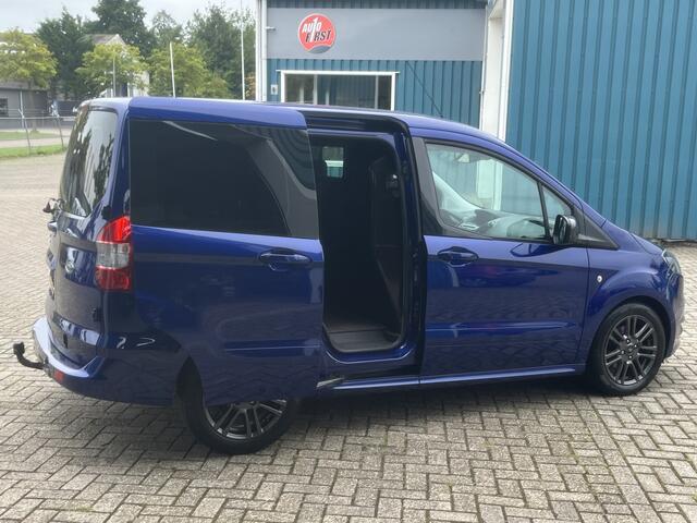 Ford TRANSIT COURIER 1.5 96Pk TDCI Sport / Cruise / Airco / SCHUIFDEUR / Navi / Trekhaak / Apk t/m 28-12-2025