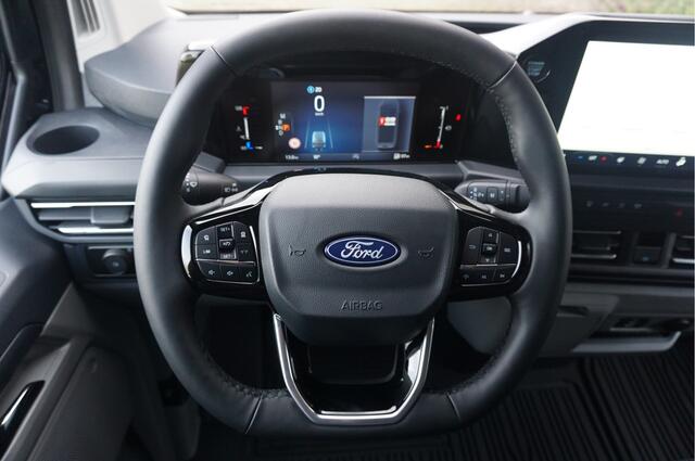 Ford TRANSIT CUSTOM 320L 170PK DC Limited AUT MY2024 Navi, ACC, Trekhaak, 360° Cam, 17" LM, 2x Schuifdeur!! NR. T03*