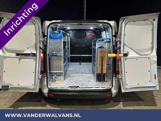 Ford TRANSIT CUSTOM 2.0 TDCI 130pk L1H1 inrichting Euro6 Airco | Camera | Navigatie | LED | Cruisecontrol Parkeersensoren, Stoelverwarming, Verwarmde voorruit, Bijrijdersbank