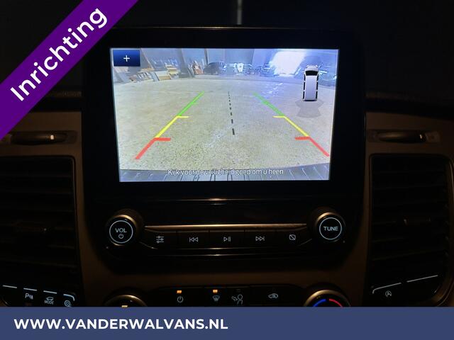 Ford TRANSIT CUSTOM 2.0 TDCI 130pk L1H1 inrichting Euro6 Airco | Camera | Navigatie | LED | Cruisecontrol Parkeersensoren, Stoelverwarming, Verwarmde voorruit, Bijrijdersbank