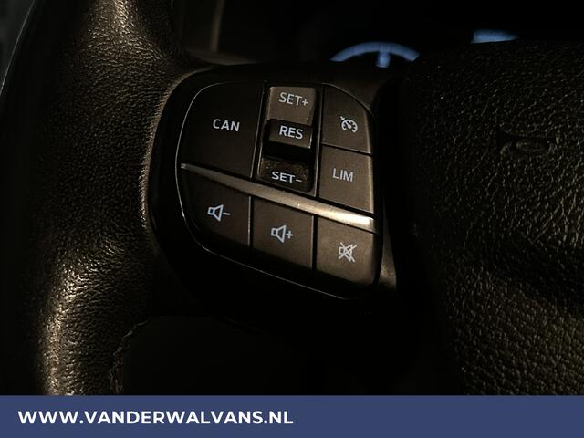 Ford TRANSIT CUSTOM 2.0 TDCI 131pk L2H1 Euro6 Airco | Navigatie | LED | Cruisecontrol | Trekhaak Android Auto, Verwarmde voorruit, Parkeersensoren, Bijrijdersbank