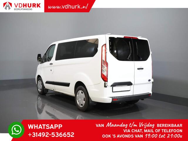 Ford TRANSIT CUSTOM Tourneo 2.0 TDCI ¤ 32.952,- incl. BTW/BPM Trend Combi/ Kombi/ 9 Persoons/ 9 P/ Cruise/ PDC/ Airco