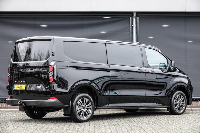 Ford TRANSIT CUSTOM L2H1 2.0Tdci 150Pk | Trend 320 | Dubbel Cabine voorbereiding | Trekhaak | 17'' Agate Black
