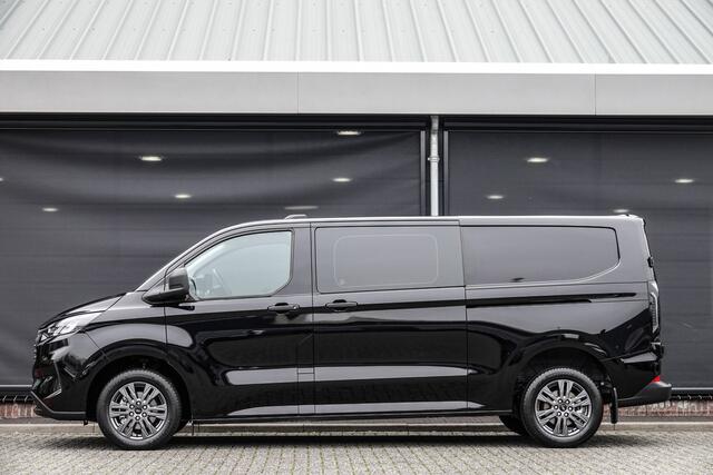 Ford TRANSIT CUSTOM L2H1 2.0Tdci 150Pk | Trend 320 | Dubbel Cabine voorbereiding | Trekhaak | 17'' Agate Black