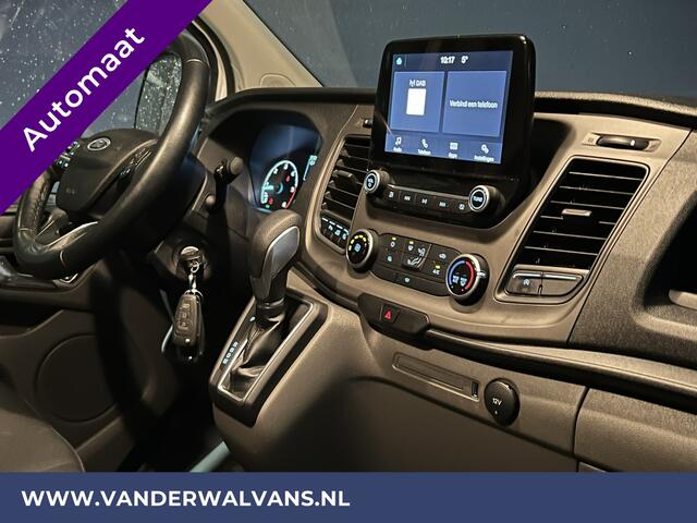 Ford TRANSIT CUSTOM 2.0 TDCI 130pk Automaat L1H1 Euro6 Airco | Apple Carplay | Camera cruisecontrol, parkeersensoren, verwarmde voorruit, trekhaak