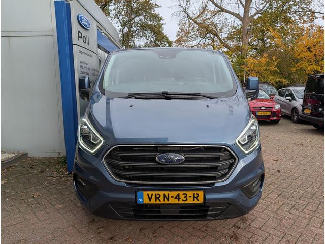 Ford TRANSIT CUSTOM 2.0 TDCi 170pk Automaat L2 Limited Dub Cab FULL-OPTIONS Dub Schuifdeur Leer Adap Cruise B-Xenon Trekhaak