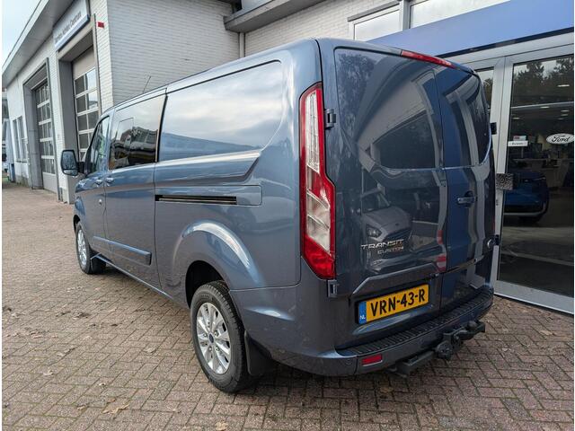Ford TRANSIT CUSTOM 2.0 TDCi 170pk Automaat L2 Limited Dub Cab FULL-OPTIONS Dub Schuifdeur Leer Adap Cruise B-Xenon Trekhaak