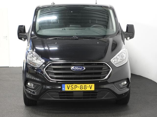 Ford TRANSIT CUSTOM 300 2.0 TDCI L2H1 Limited Dubbele cabine Automaat Navigatie Airco 2 Schuifdeuren Trekhaak Carplay
