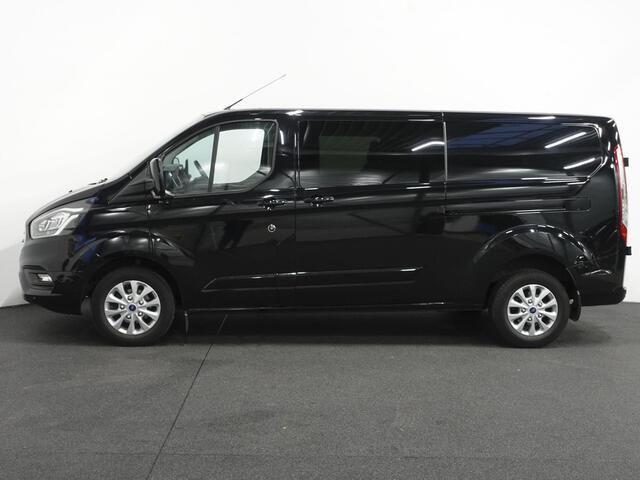 Ford TRANSIT CUSTOM 300 2.0 TDCI L2H1 Limited Dubbele cabine Automaat Navigatie Airco 2 Schuifdeuren Trekhaak Carplay