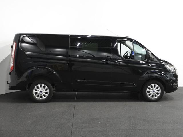 Ford TRANSIT CUSTOM 300 2.0 TDCI L2H1 Limited Dubbele cabine Automaat Navigatie Airco 2 Schuifdeuren Trekhaak Carplay