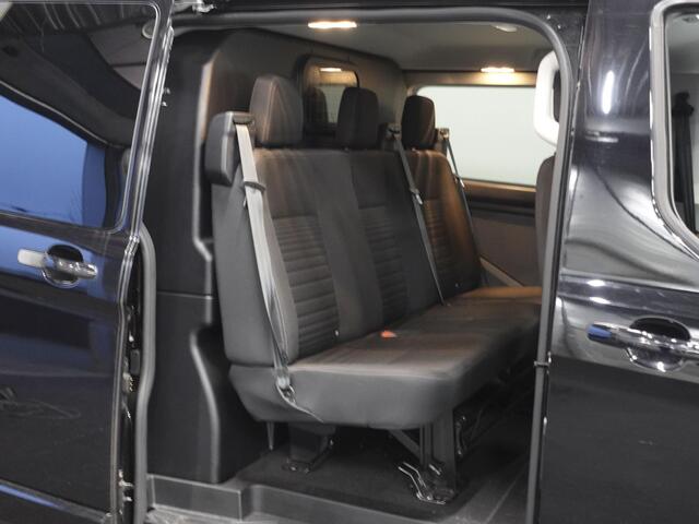 Ford TRANSIT CUSTOM 300 2.0 TDCI L2H1 Limited Dubbele cabine Automaat Navigatie Airco 2 Schuifdeuren Trekhaak Carplay