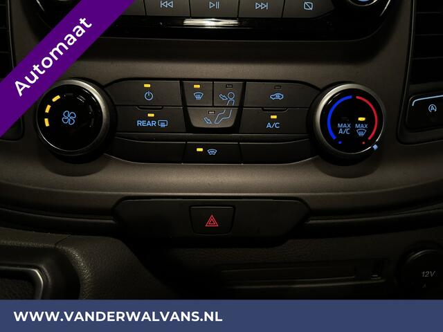 Ford TRANSIT CUSTOM 2.0 TDCI 130pk Automaat **BPM VRIJ voor de Ondernemer** L1H1 Euro6 Airco | Camera | LED | Apple Carplay Android Auto, Cruisecontrol, Parkeersensoren, Trekhaak, Verwarmde voorruit, Bijrijdersbank