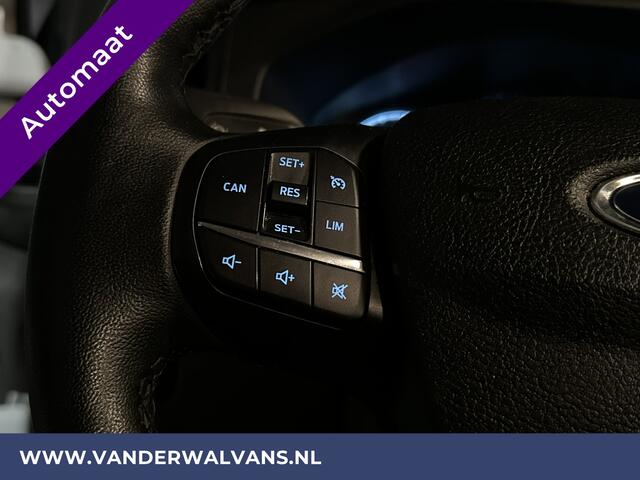 Ford TRANSIT CUSTOM 2.0 TDCI 130pk Automaat **BPM VRIJ voor de Ondernemer** L1H1 Euro6 Airco | Camera | LED | Apple Carplay Android Auto, Cruisecontrol, Parkeersensoren, Trekhaak, Verwarmde voorruit, Bijrijdersbank