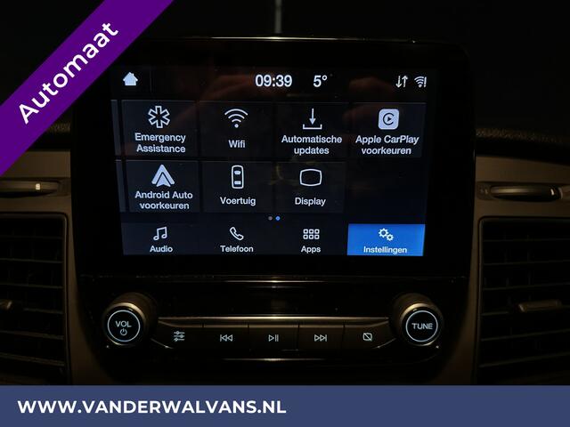Ford TRANSIT CUSTOM 2.0 TDCI 130pk Automaat **BPM VRIJ voor de Ondernemer** L1H1 Euro6 Airco | Camera | LED | Apple Carplay Android Auto, Cruisecontrol, Parkeersensoren, Trekhaak, Verwarmde voorruit, Bijrijdersbank
