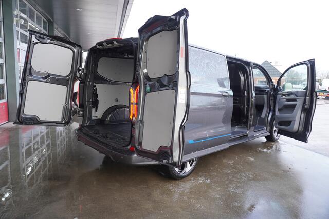 Ford TRANSIT CUSTOM 300L 2.0 TDCI 170PK L2H1 Sport Automaat Schuifdeur L / R Airco | Adap.Cruise | Navi | Camera | Blis | 19" Lm velgen