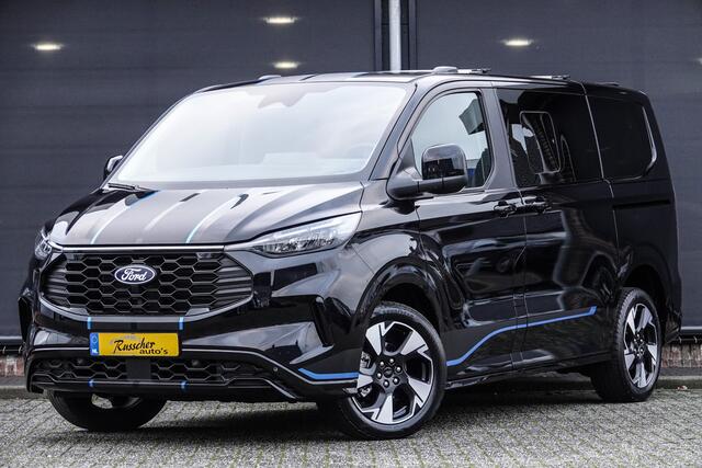 Ford TRANSIT CUSTOM L1H1 170Pk Aut. | Tourneo Sport | Dubbel Cabine | 5-persoons | Camera | Trekhaak | 19''