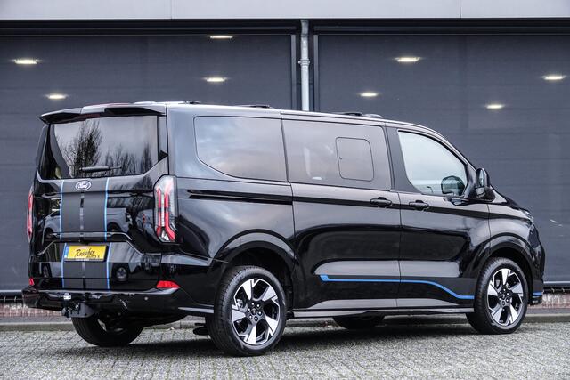 Ford TRANSIT CUSTOM L1H1 170Pk Aut. | Tourneo Sport | Dubbel Cabine | 5-persoons | Camera | Trekhaak | 19''