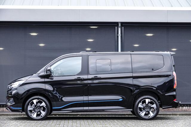 Ford TRANSIT CUSTOM L1H1 170Pk Aut. | Tourneo Sport | Dubbel Cabine | 5-persoons | Camera | Trekhaak | 19''