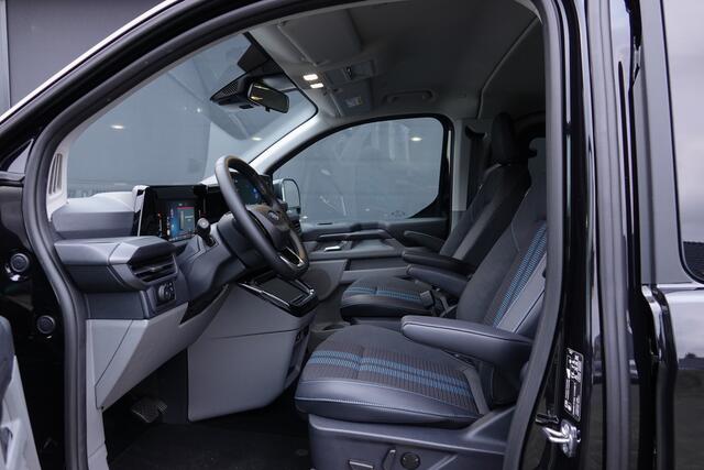 Ford TRANSIT CUSTOM L1H1 170Pk Aut. | Tourneo Sport | Dubbel Cabine | 5-persoons | Camera | Trekhaak | 19''