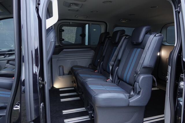 Ford TRANSIT CUSTOM L1H1 170Pk Aut. | Tourneo Sport | Dubbel Cabine | 5-persoons | Camera | Trekhaak | 19''