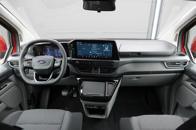 Ford TRANSIT CUSTOM L2H1 2.0Tdci 170Pk Aut. | Dubbele Cabine | Limited | 19'' | Spoilerpack | Artisan Red