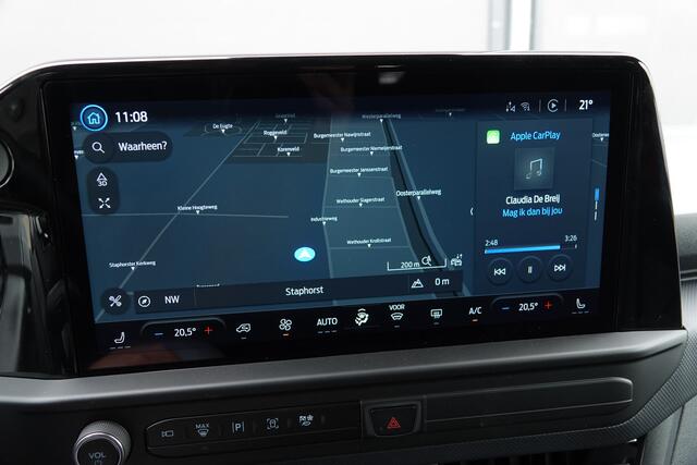 Ford TRANSIT CUSTOM L2H1 2.0Tdci 170Pk Aut. | Dubbele Cabine | Limited | 19'' | Spoilerpack | Artisan Red