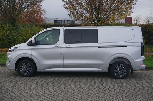Ford TRANSIT CUSTOM 320L 170PK DC Limited AUT MY2024 Navi, Adap. Cruise, Camera, 17" LM, 2x Schuifdeur!! NR. 816