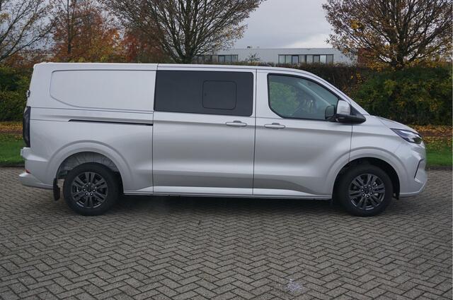 Ford TRANSIT CUSTOM 320L 170PK DC Limited AUT MY2024 Navi, Adap. Cruise, Camera, 17" LM, 2x Schuifdeur!! NR. 816