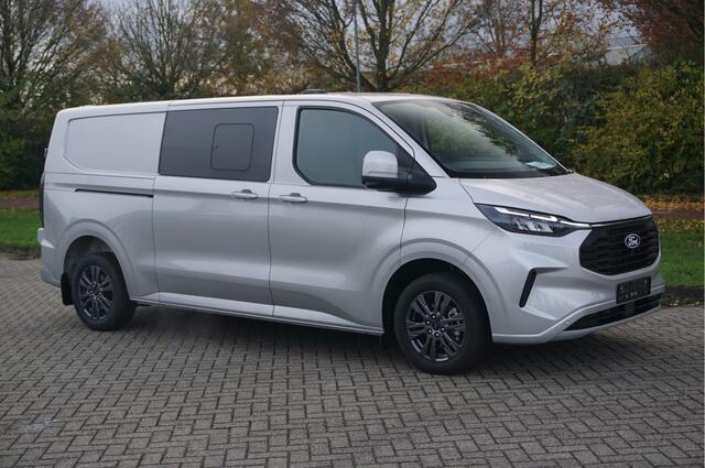 Ford TRANSIT CUSTOM 320L 170PK DC Limited AUT MY2024 Navi, Adap. Cruise, Camera, 17" LM, 2x Schuifdeur!! NR. 816